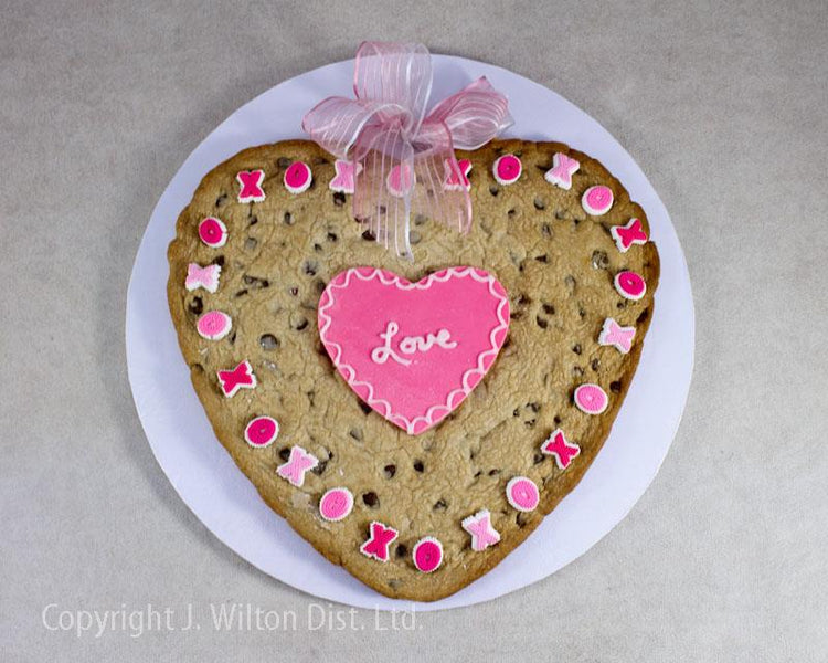 Recipe for a Giant Valentine Cookie