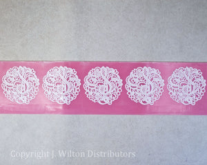 SILICONE LACE MAT 16"x4" MUSICAL SYMBOL