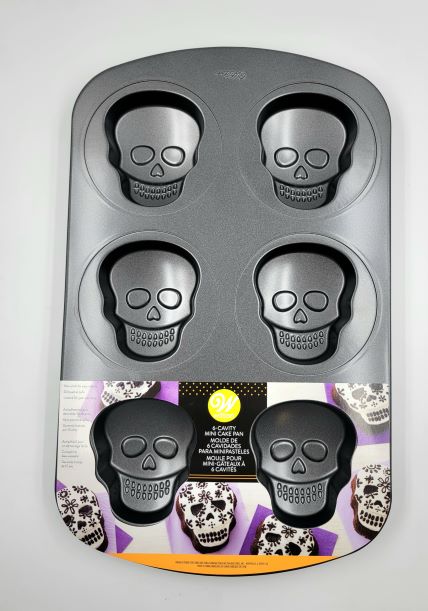 Stampo Per Caramelle Wilton A Forma Di Teschio - 24 Cavità Per Dolci Di Halloween - 6