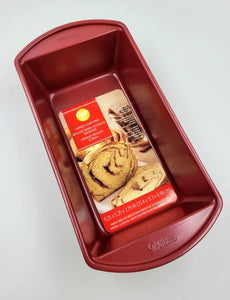 LOAF PAN NONSTICK 9.25"x5.25" RED