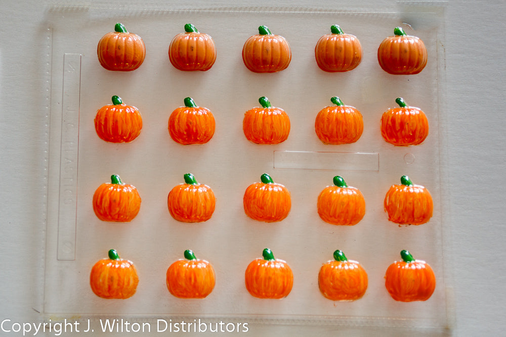 Candy Island Chocolate Mold 504 Pumpkin J.Wilton