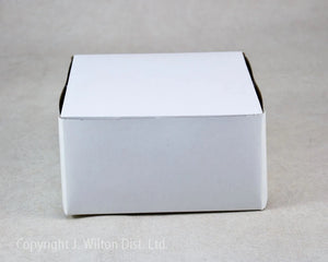 CAKE BOX 6.5"x4.5"x3.5" 1pc. WHITE