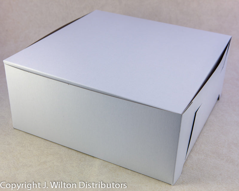 CAKE BOX 14x14x6 1PC WHITE J.Wilton