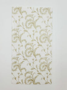CANDY PAD WHITE/GOLD 50PC.
