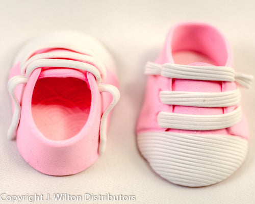 BABY SHOE -SPORTY- 2PC PINK