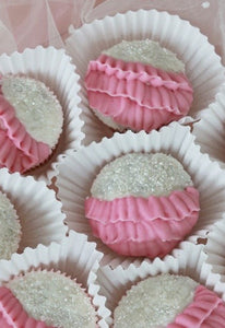 9 Ladies Dancing Cherry Chocolate Cupcakes