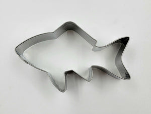 COOKIE CUTTER STAINLESS STEEL SHARK APRROX. 3" 1PC.