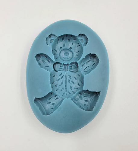 SILICONE MOLD TEDDY BEAR APPROX. 3