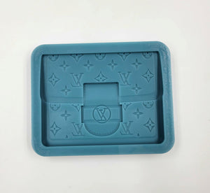 SILICONE MOLD IMPRINT L.V. BAG APPROX. 4"x3" 1PC.