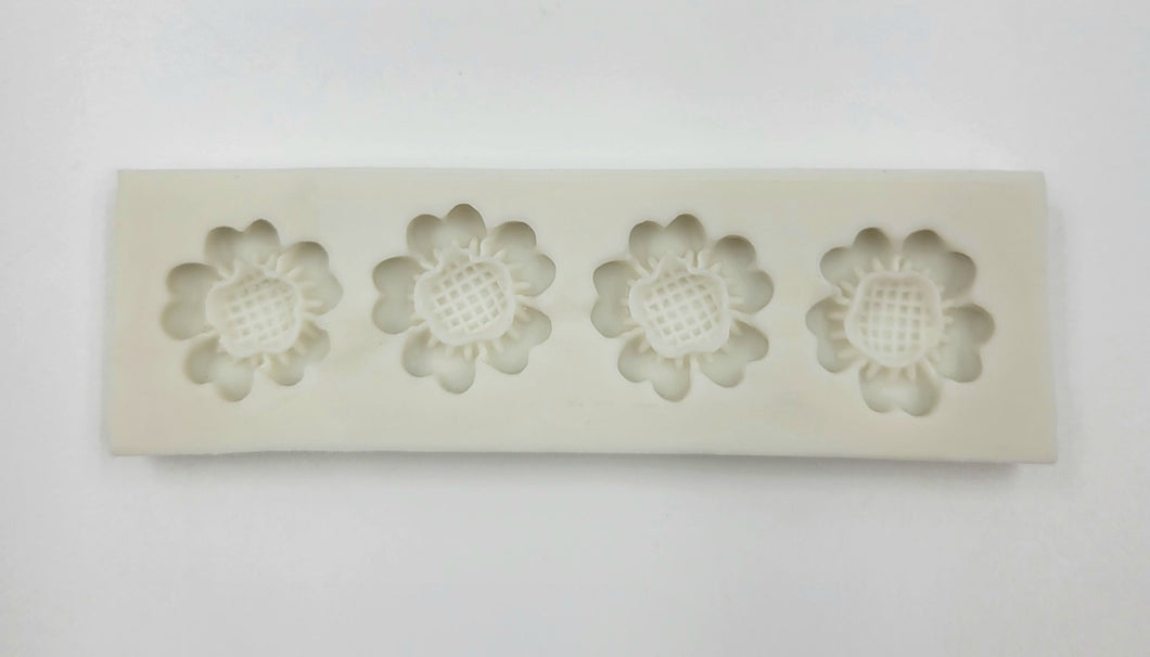 SILICONE MOLD FLOWER BLOSSOM APPROX. 0.75