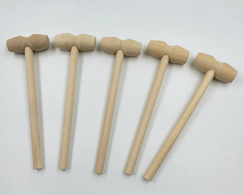 WOOD HAMMER 5PC.