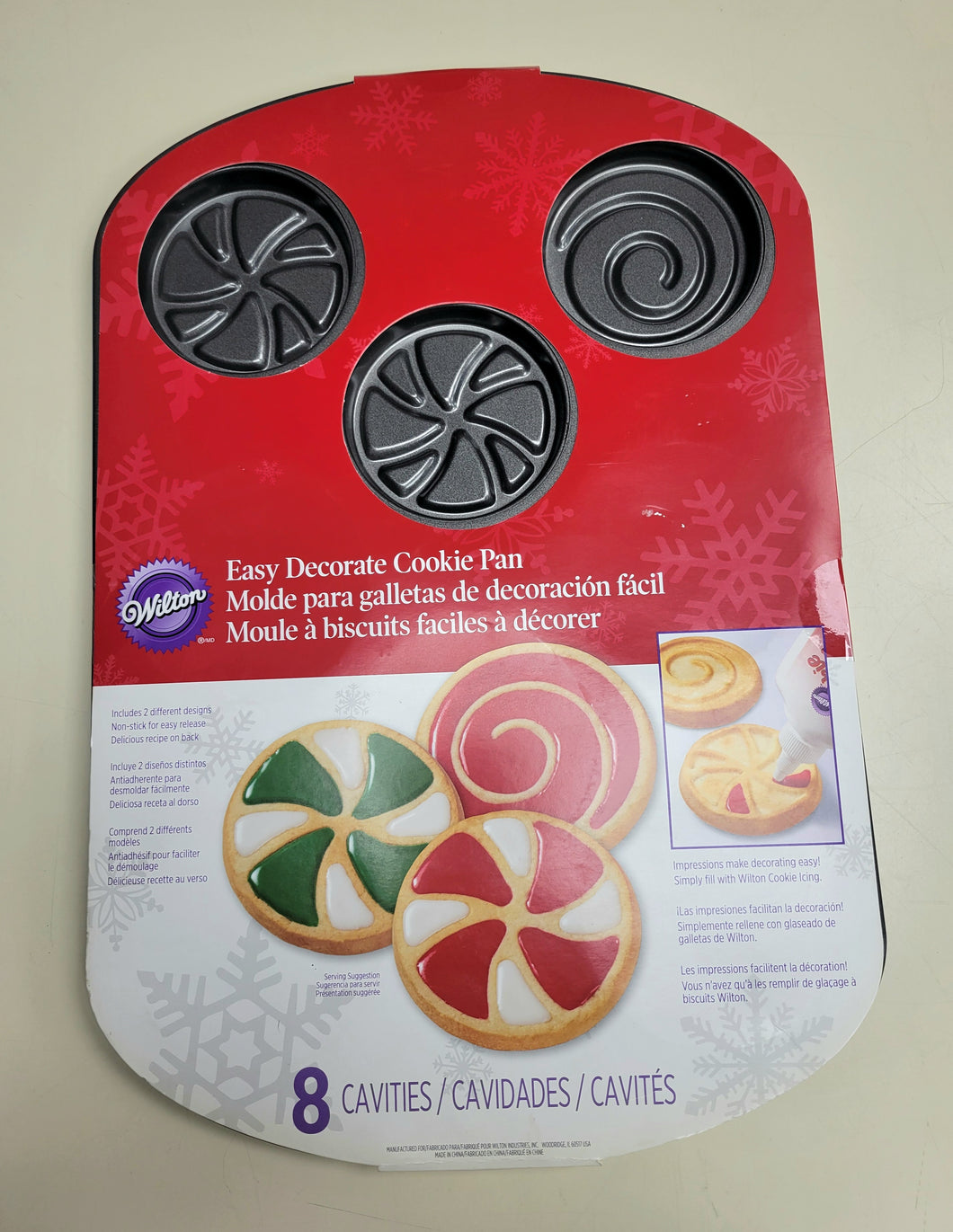 COOKIE PAN ROUND CANDY SWIRLS - Main Image