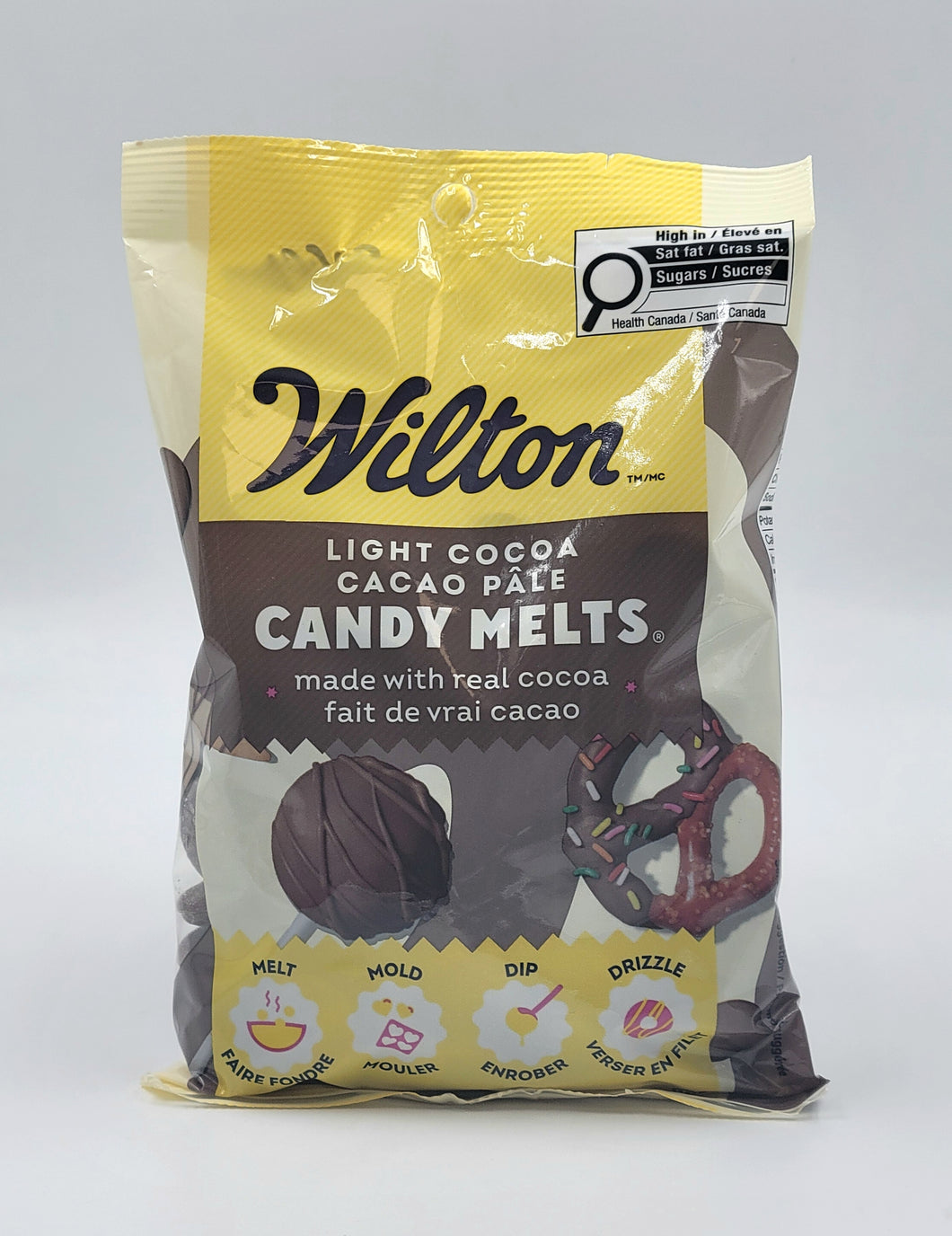 CANDY MELTS 340g LIGHT COCOA