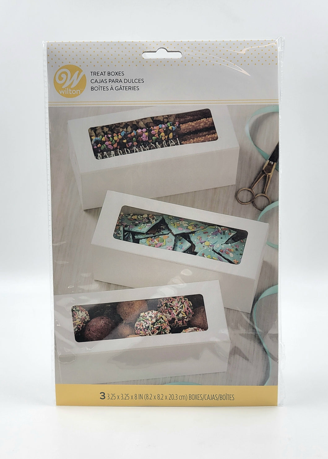 RECTANGLE BOX 3PC WHITE