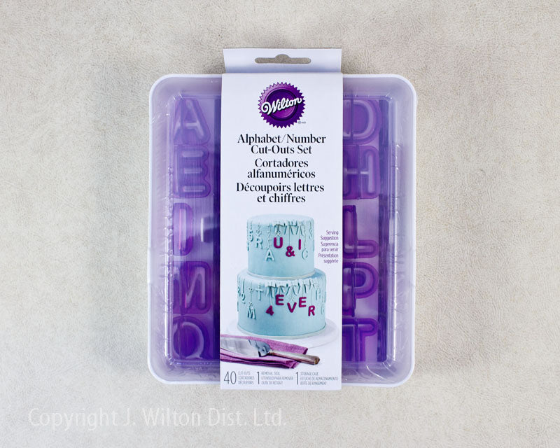 Wilton alphabet cutters hotsell