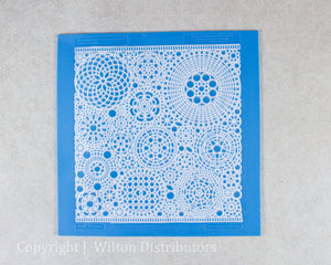 BROOCHES LACE MAT 8"x8" 1pc.