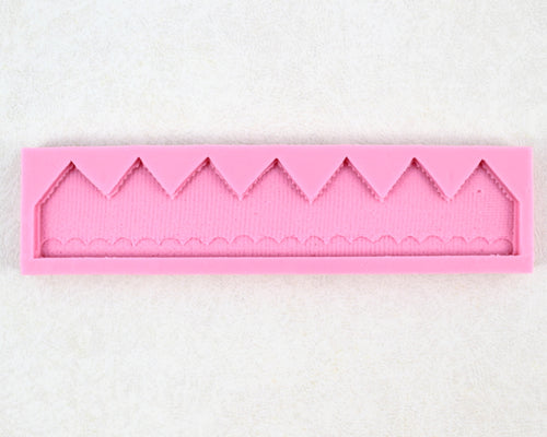 SILICONE FONDANT MOLD LACE TRIM