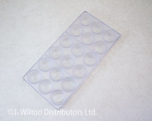 POLYCARBONATE CHOCOLATE MOLD FLUTED TAPERED ROUND