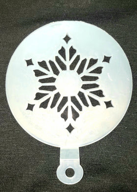 CAKE STENCIL SNOWFLAKE 5