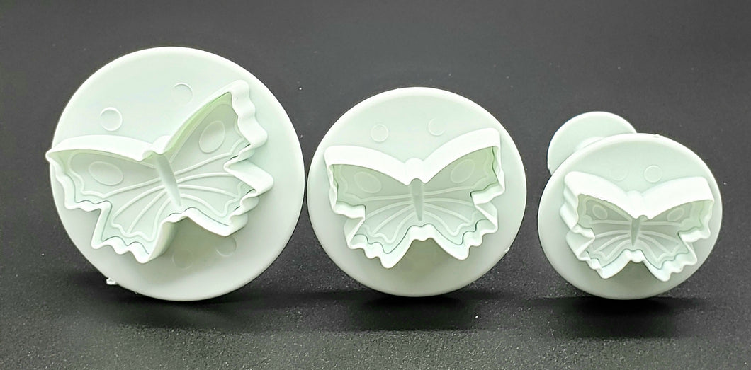 PLUNGER CUTTER SET SMALL BUTTERFLY 3PC.