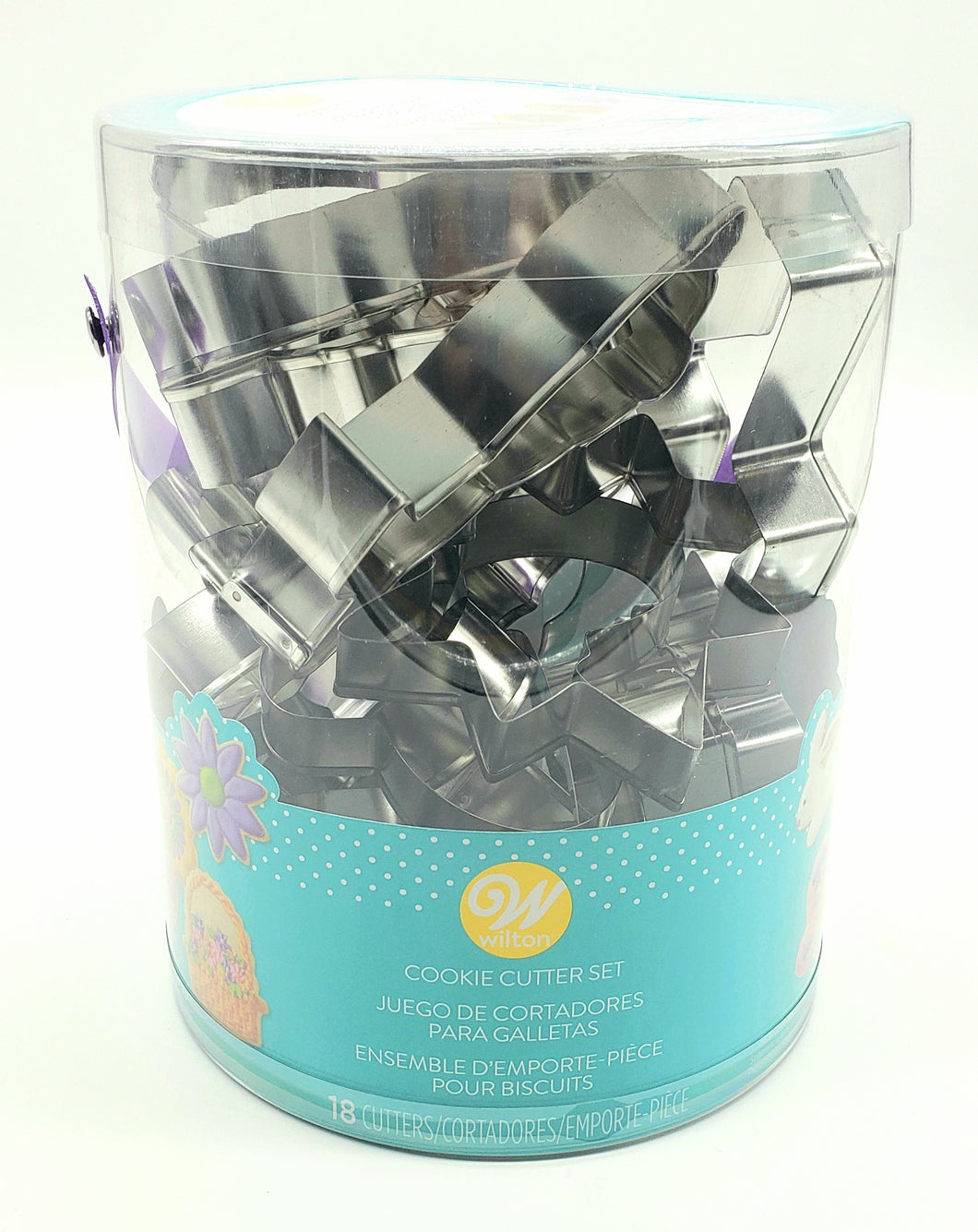 COOKIE CUTTER SET METAL EASTER 18PC.