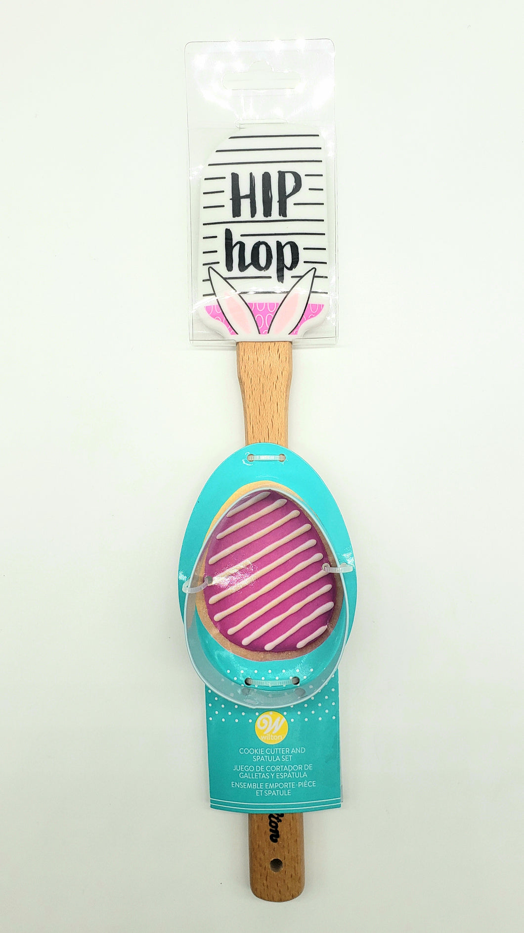 SPATULA AND COOKIE CUTTER SET EASTER 2PC.