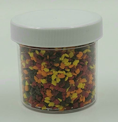 SPRINKLES MINI FALL LEAVES 45g ASSORTED COLOURS