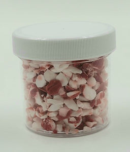 CANDY PUFF CRUSH 45g PEPPERMINT WHITE/RED