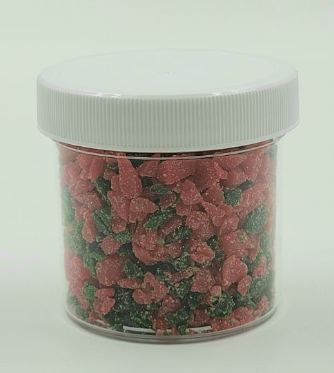 CANDY CRUNCH PEPPERMINT 60g RED AND GREEN