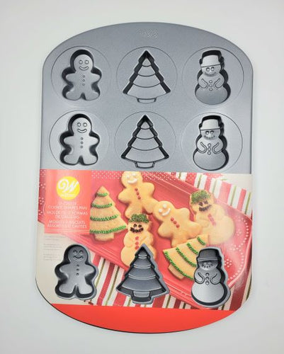 COOKIE PAN XMAS 12 CAVITY