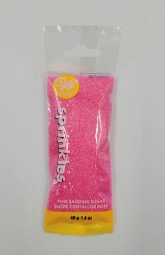 SPRINKLES POUCH 40g SUGAR PINK