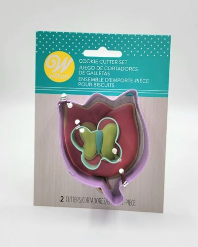 COOKIE CUTTER SET FLOWER & MINI BUTTERFLY 2PC.