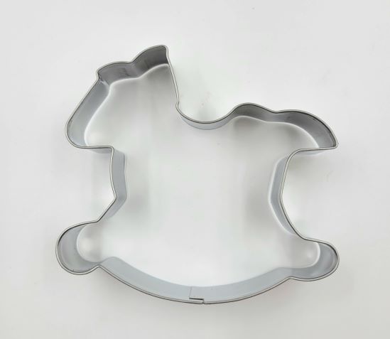 COOKIE CUTTER ROCKING HORSE APPROX. 3