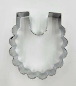COOKIE CUTTER BABY BIB APPROX. 2.5" 1PC.