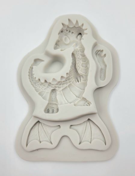 SILICONE MOLD 3D DRAGON APPROX. 4