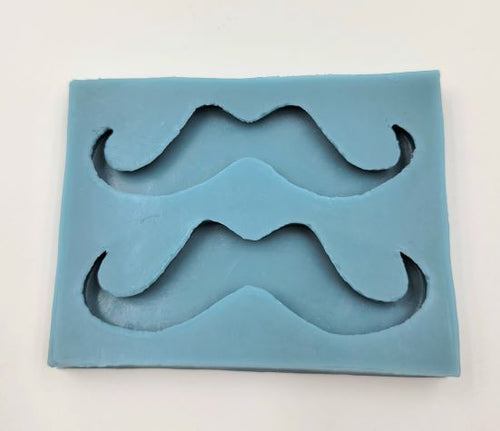 SILICONE MOLD MUSTACHE APPROX. 2.75