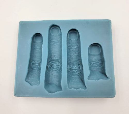 SILICONE MOLD SEVERED FINGER APPROX. 2.25