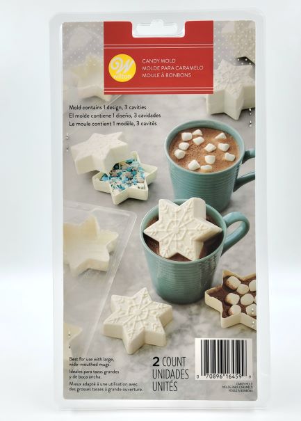 CANDY MOLD XMAS 3D SNOWFLAKE