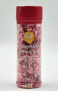 SPRINKLES VALENTINES PINK/RED HEART MIX