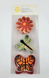 COOKIE CUTTER SET 3PC. FLORAL
