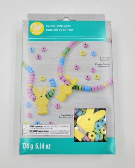 CANDY NECKLACE KIT YELLOW BUNNY