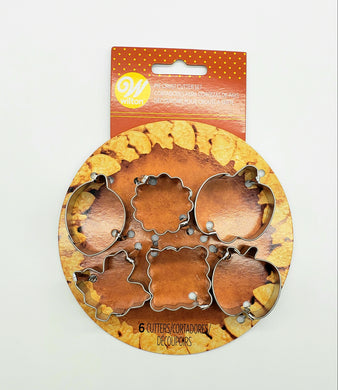 PIE CRUST CUTTER SET MINI 6pc.