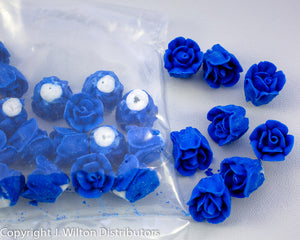 ROSE 1/2" 24PC ROYAL BLUE