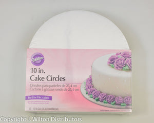 CAKE CIRCLES 10" 12PC
