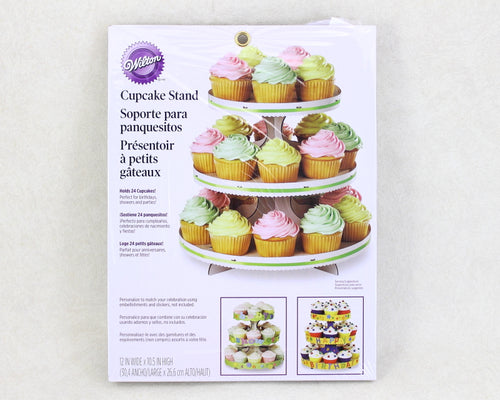 CUPCAKE & TREAT STAND WHITE