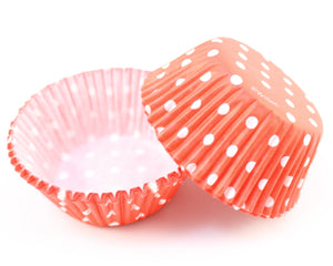 STANDARD BAKING CUP-DOTS-RED