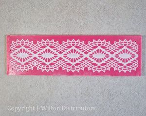 SILICONE LACE MAT 8"x2.5" QUILTED