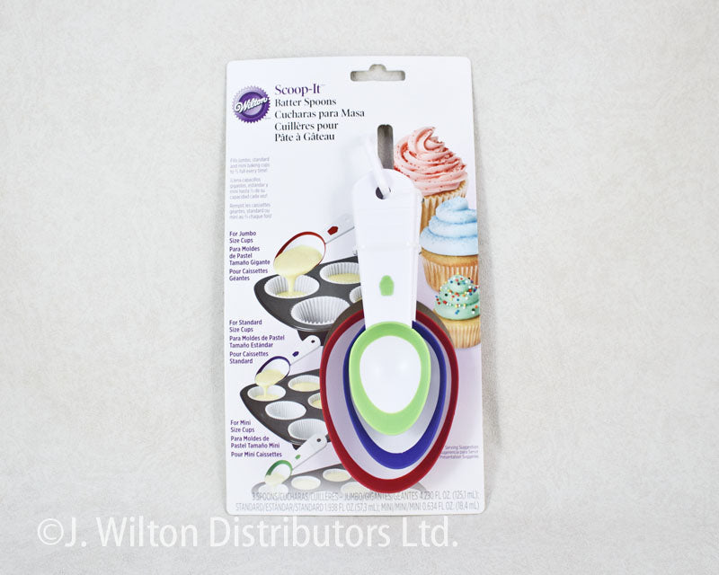 Wilton® Scoop-It® Batter Spoon Set, 3 pc - Pay Less Super Markets