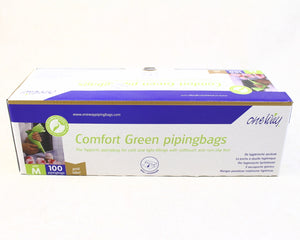 DISPOSABLE BAGS 18" 100PC COMFORT GREEN