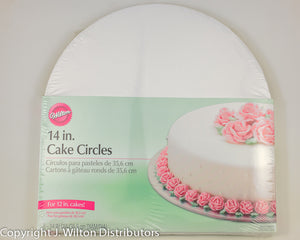 CAKE CIRCLES 14" 6PC